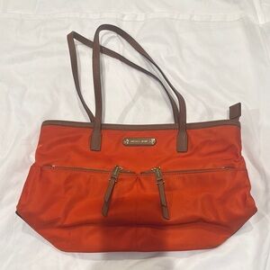 Michael Kors Orange Tote Bag